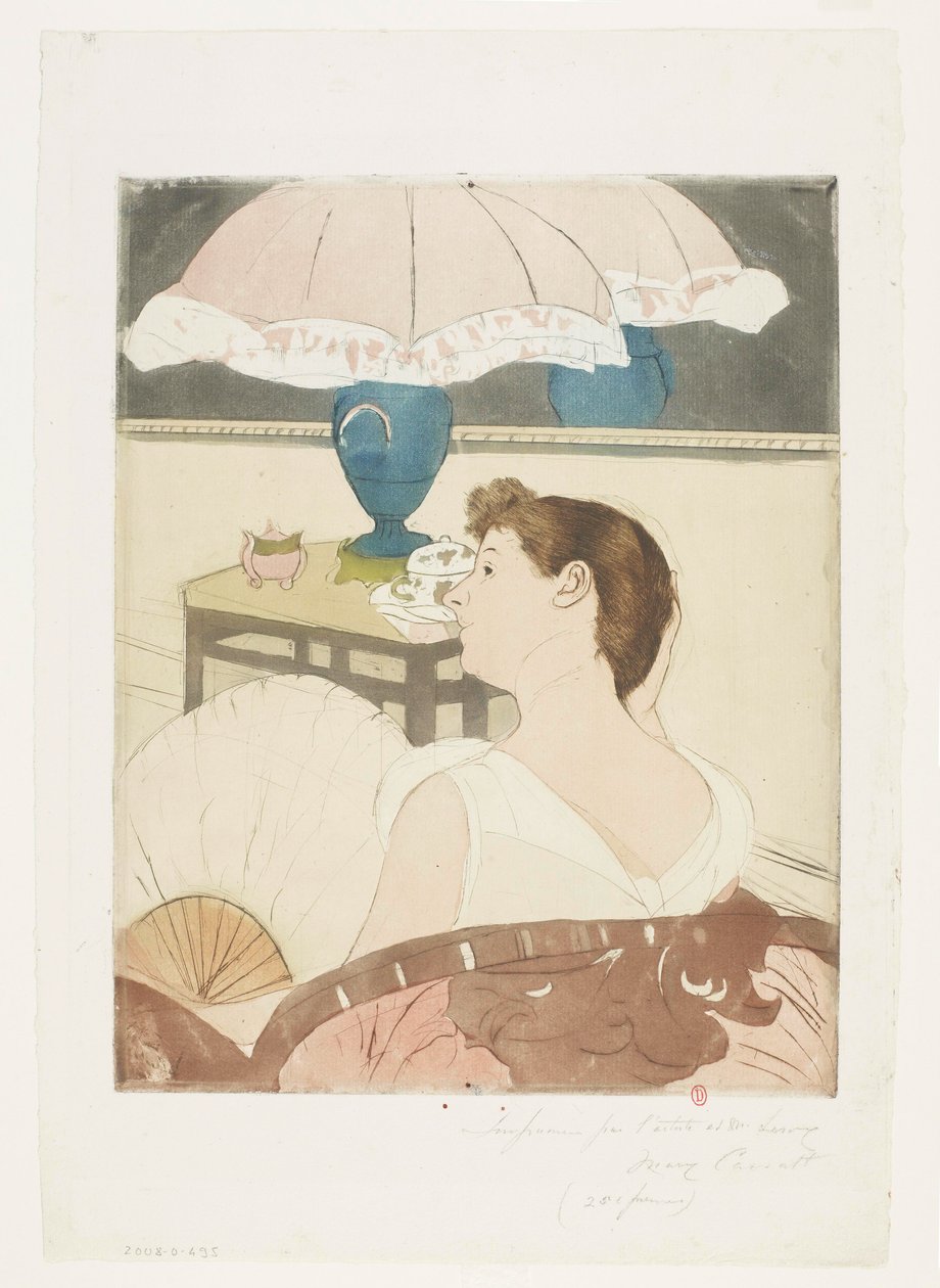 Lampen af Mary Cassatt