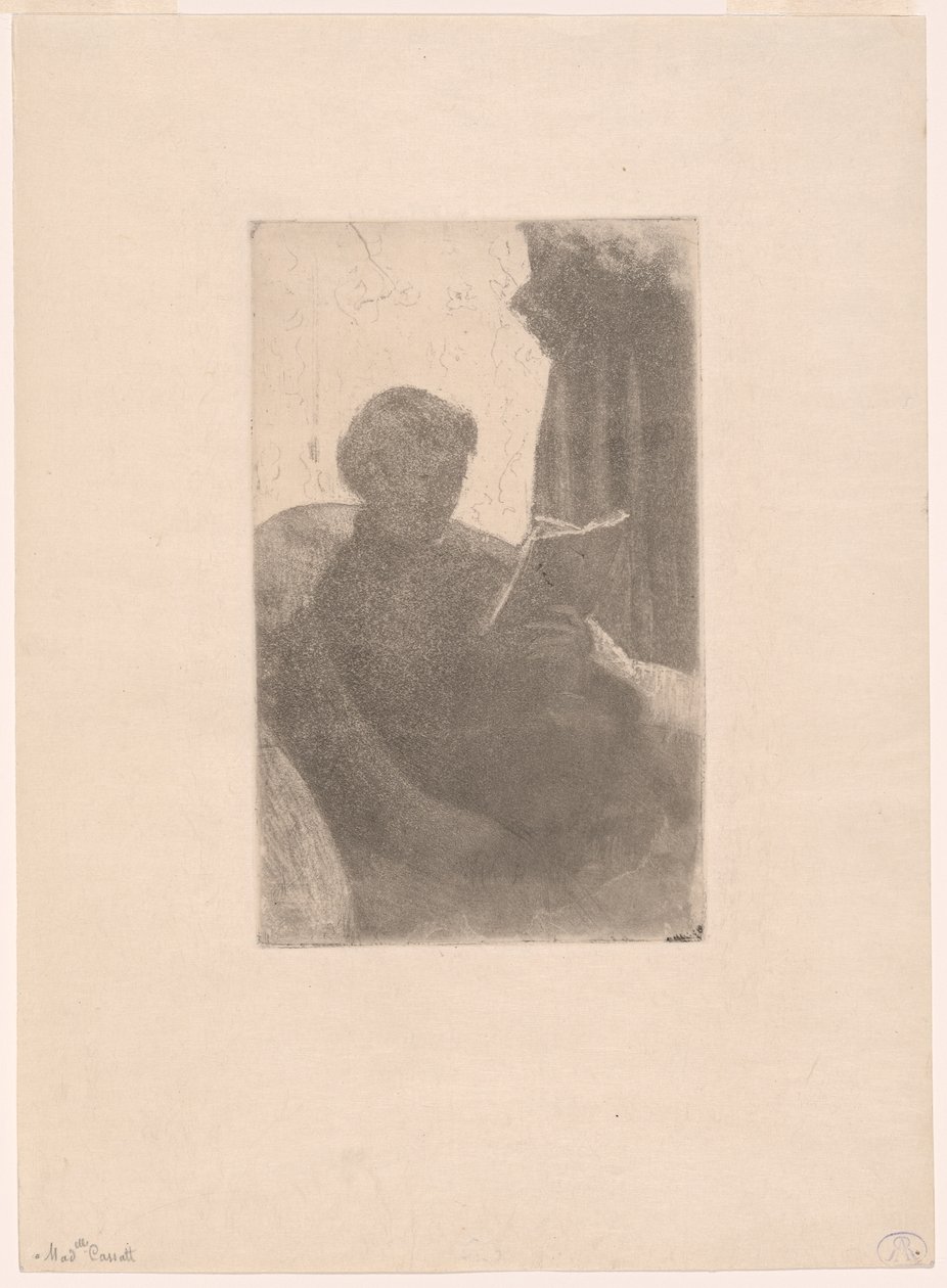 Lydia læser af Mary Cassatt