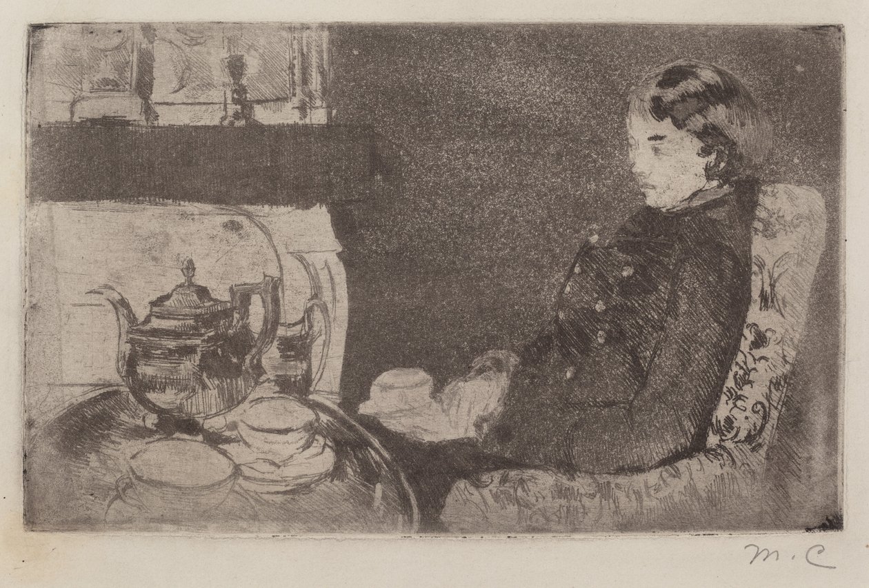 Lydia til Afternoon Tea af Mary Cassatt