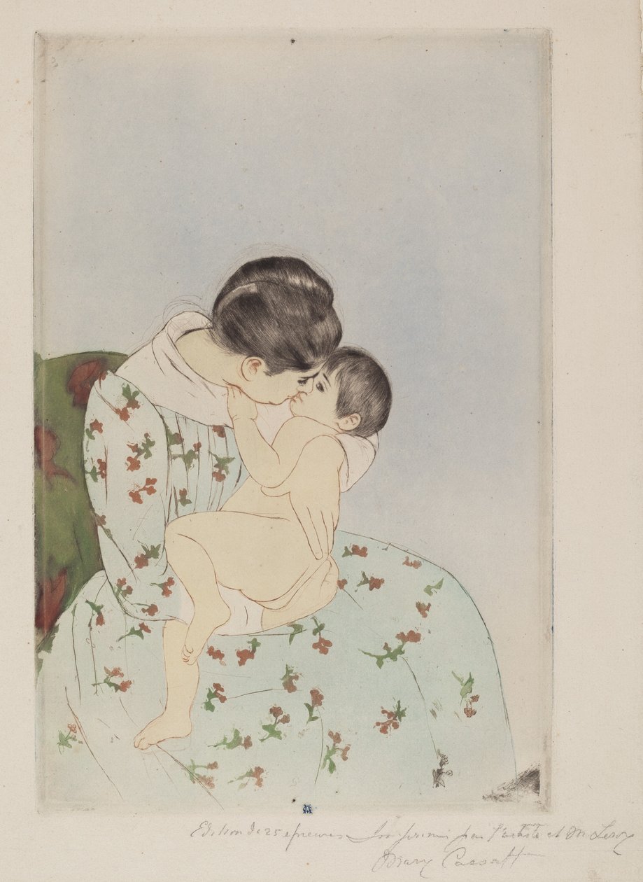 Mors kys af Mary Cassatt