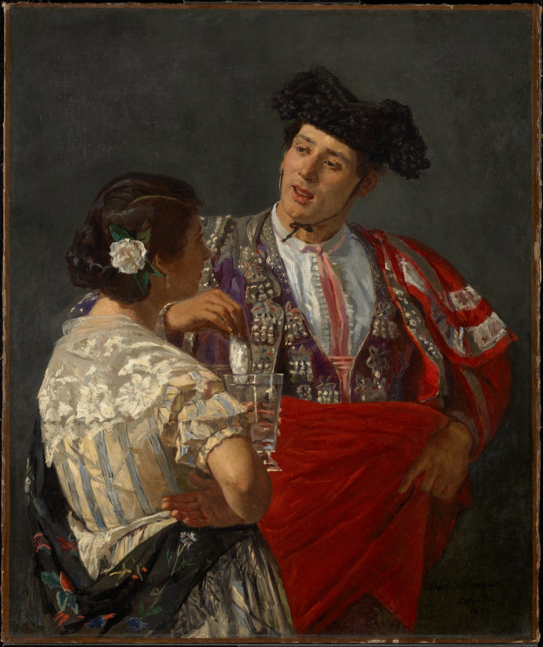 Overrækkelse af panalen til tyrefægteren af Mary Cassatt