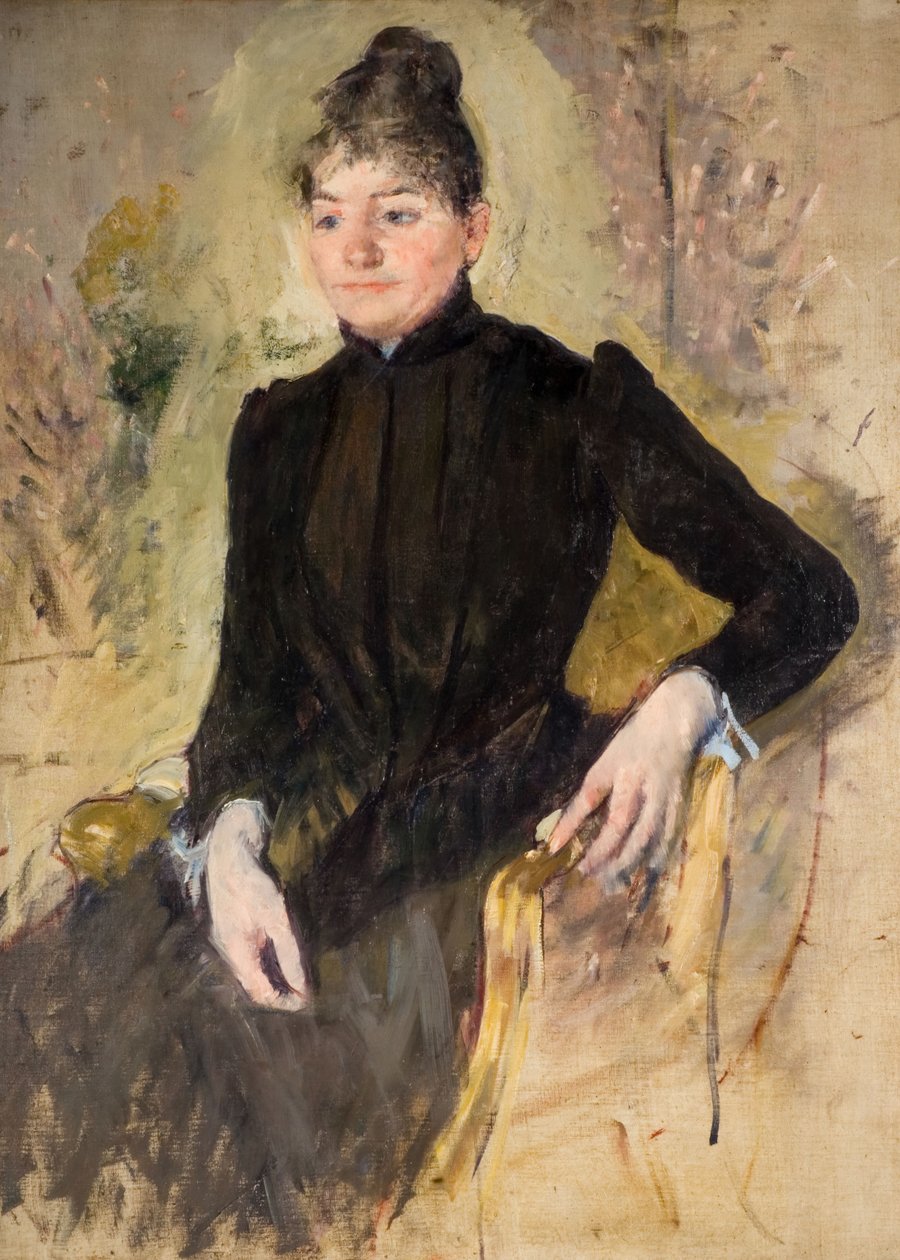 Portræt af en kvinde, 1881-83. af Mary Cassatt