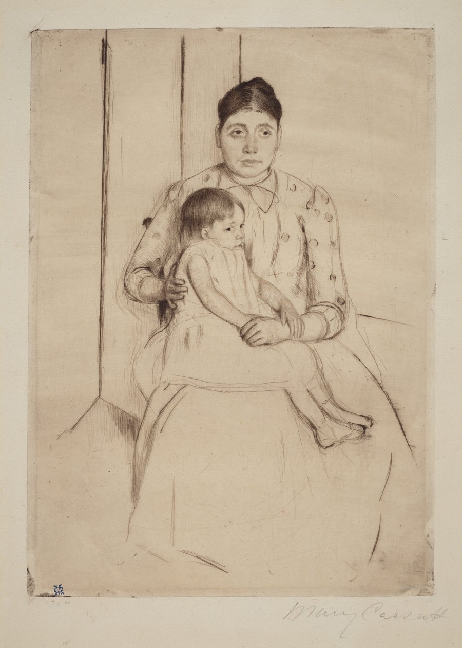 Hvil af Mary Cassatt