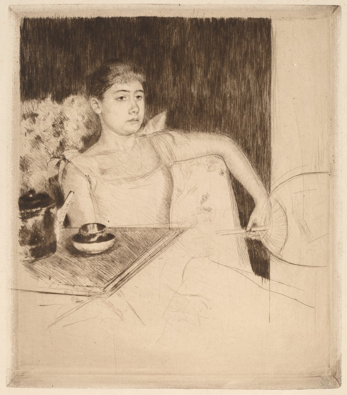 Te af Mary Cassatt