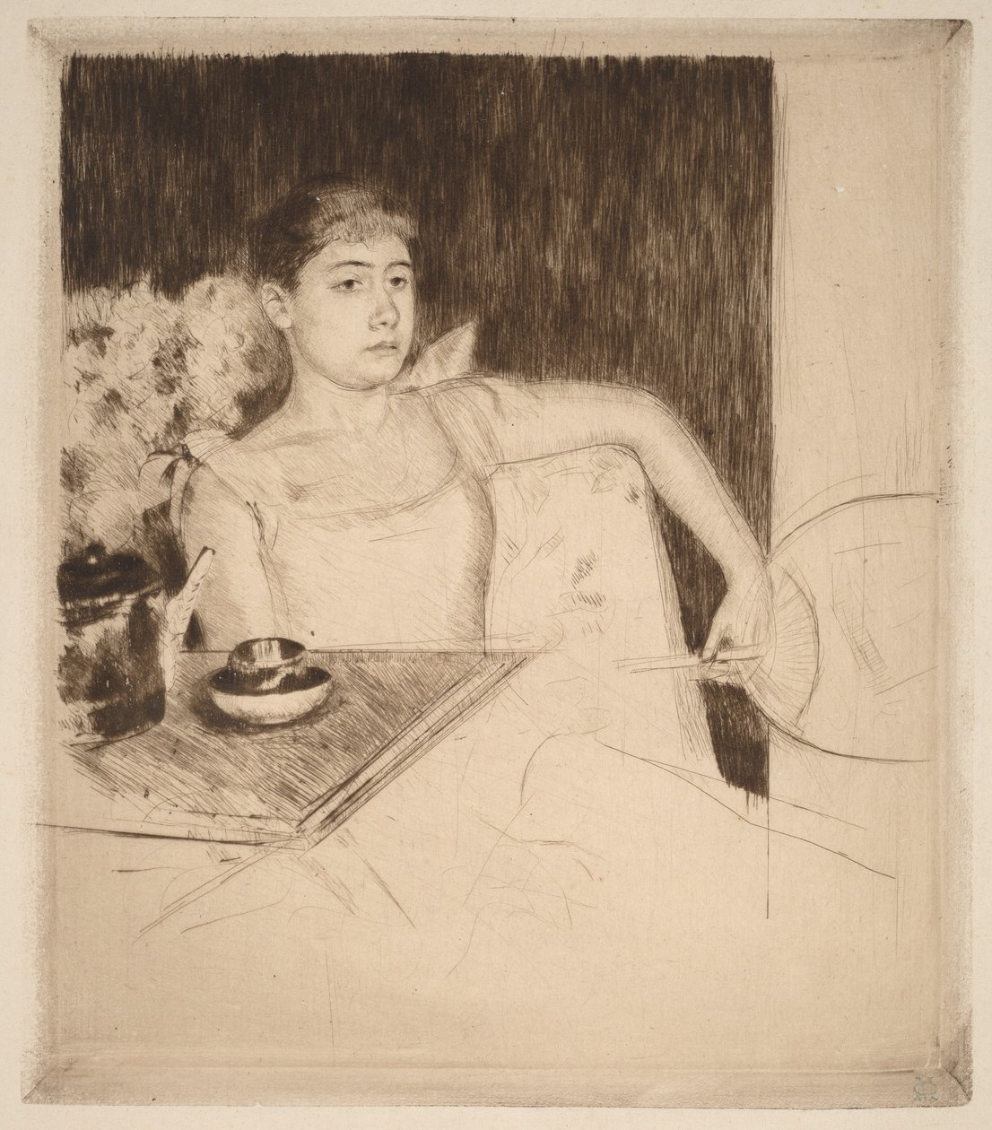 Tea af Mary Cassatt