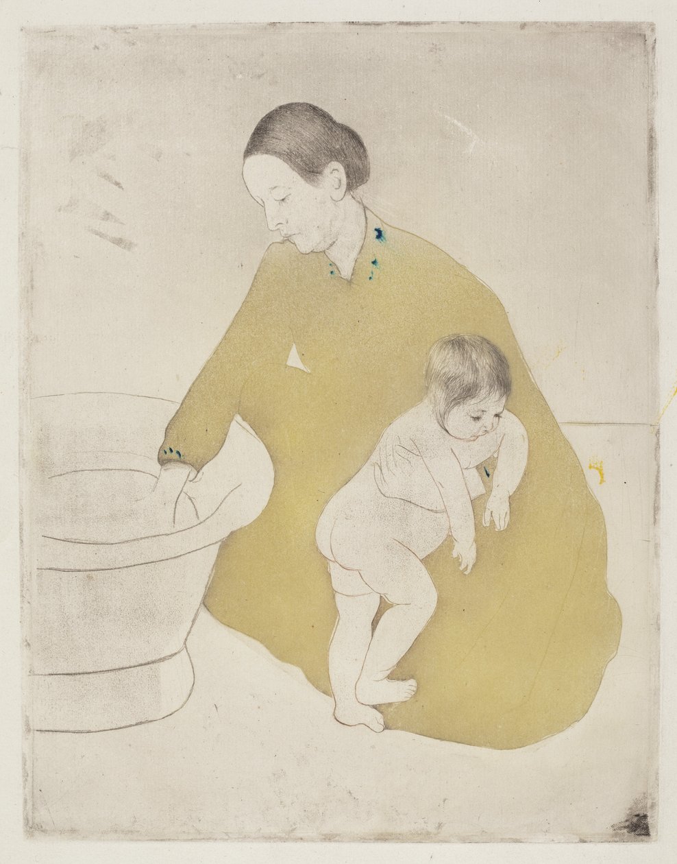 Badet af Mary Cassatt