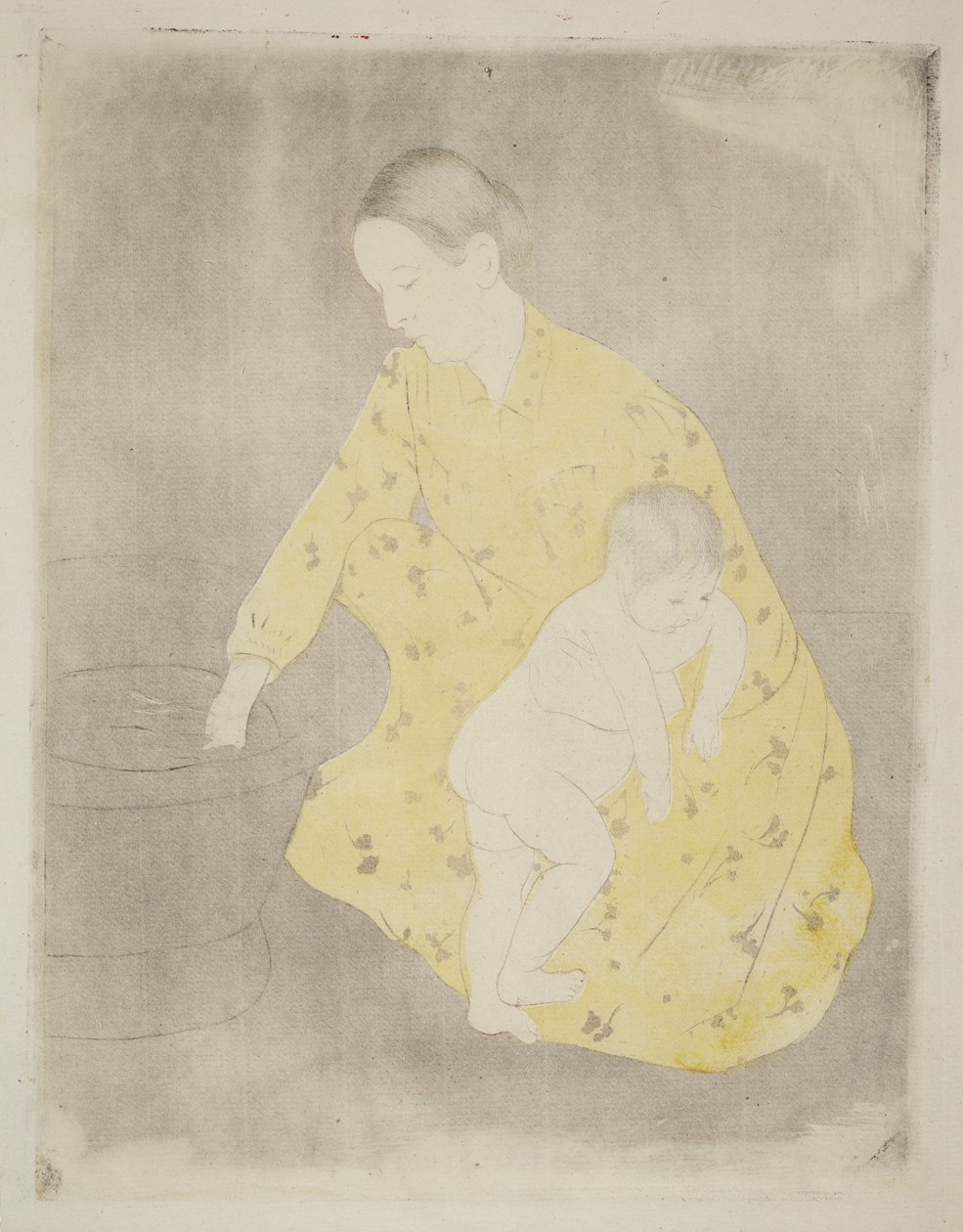 Badet af Mary Cassatt