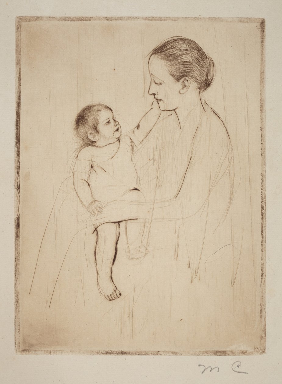 Kærtegnet af Mary Cassatt