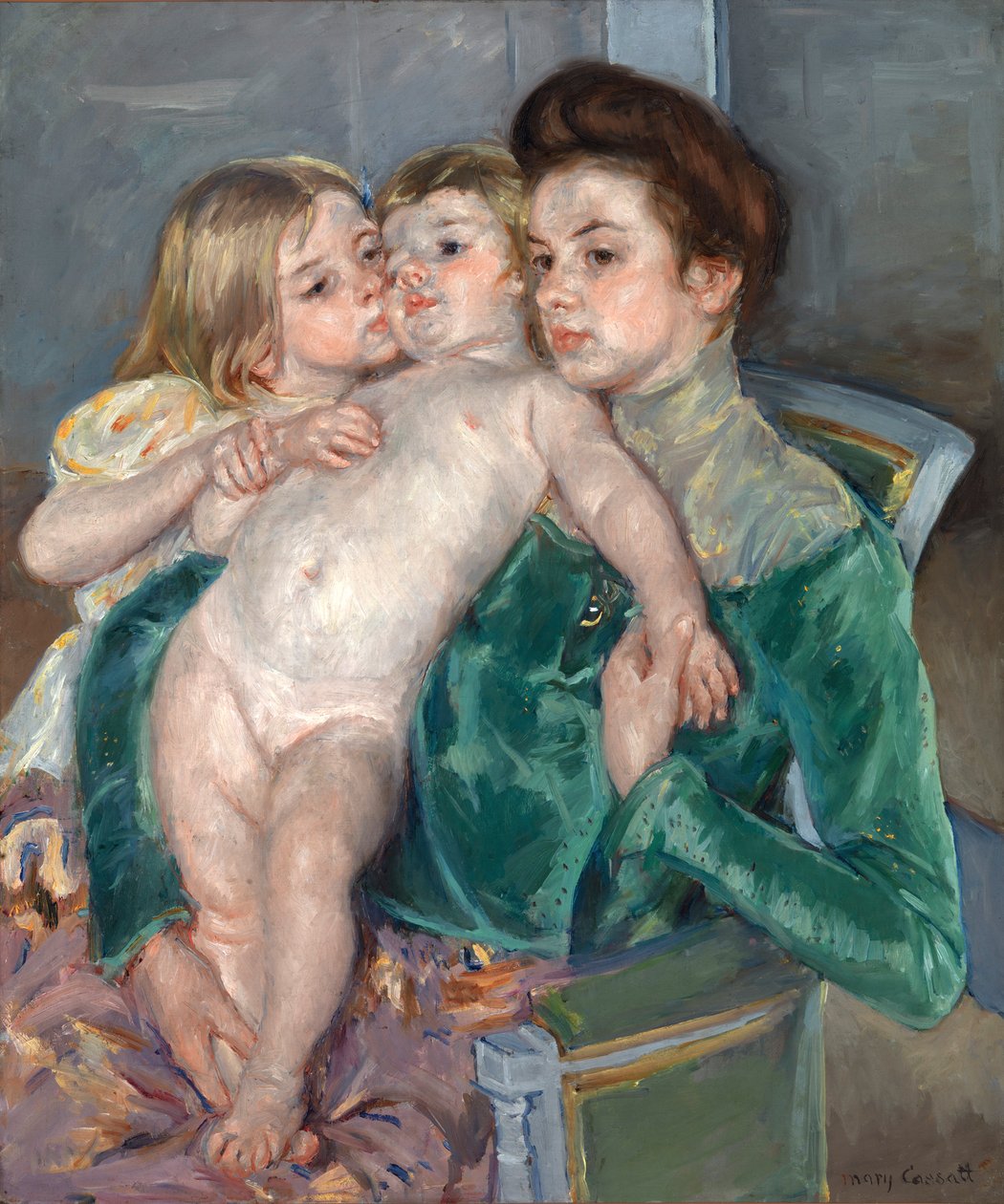 The Caress, 1902. af Mary Cassatt