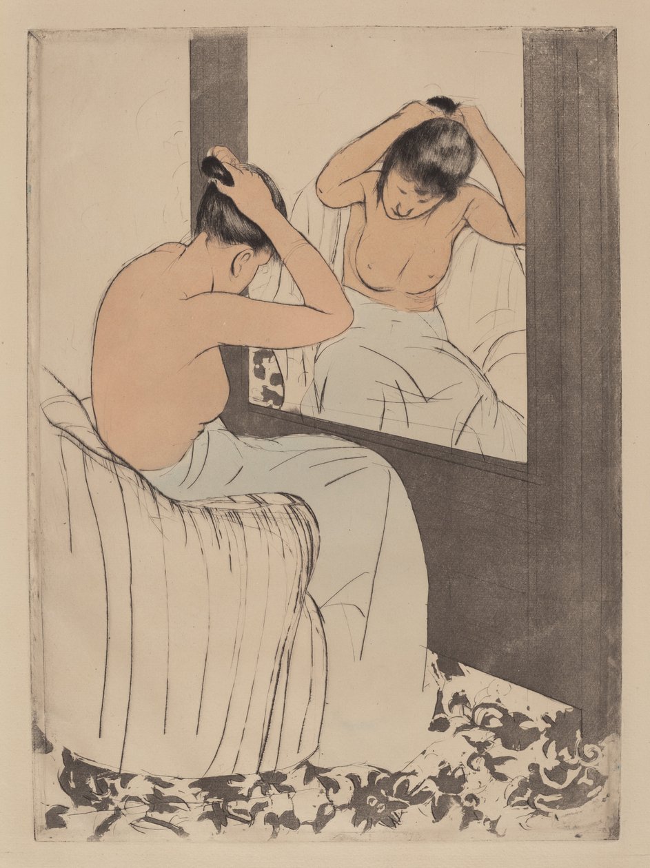 Coiffuren af Mary Cassatt