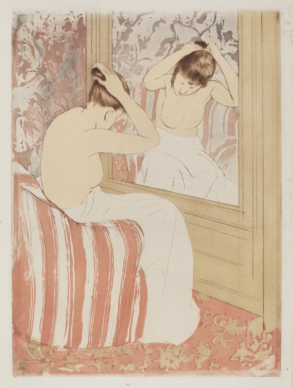 Coiffure af Mary Cassatt
