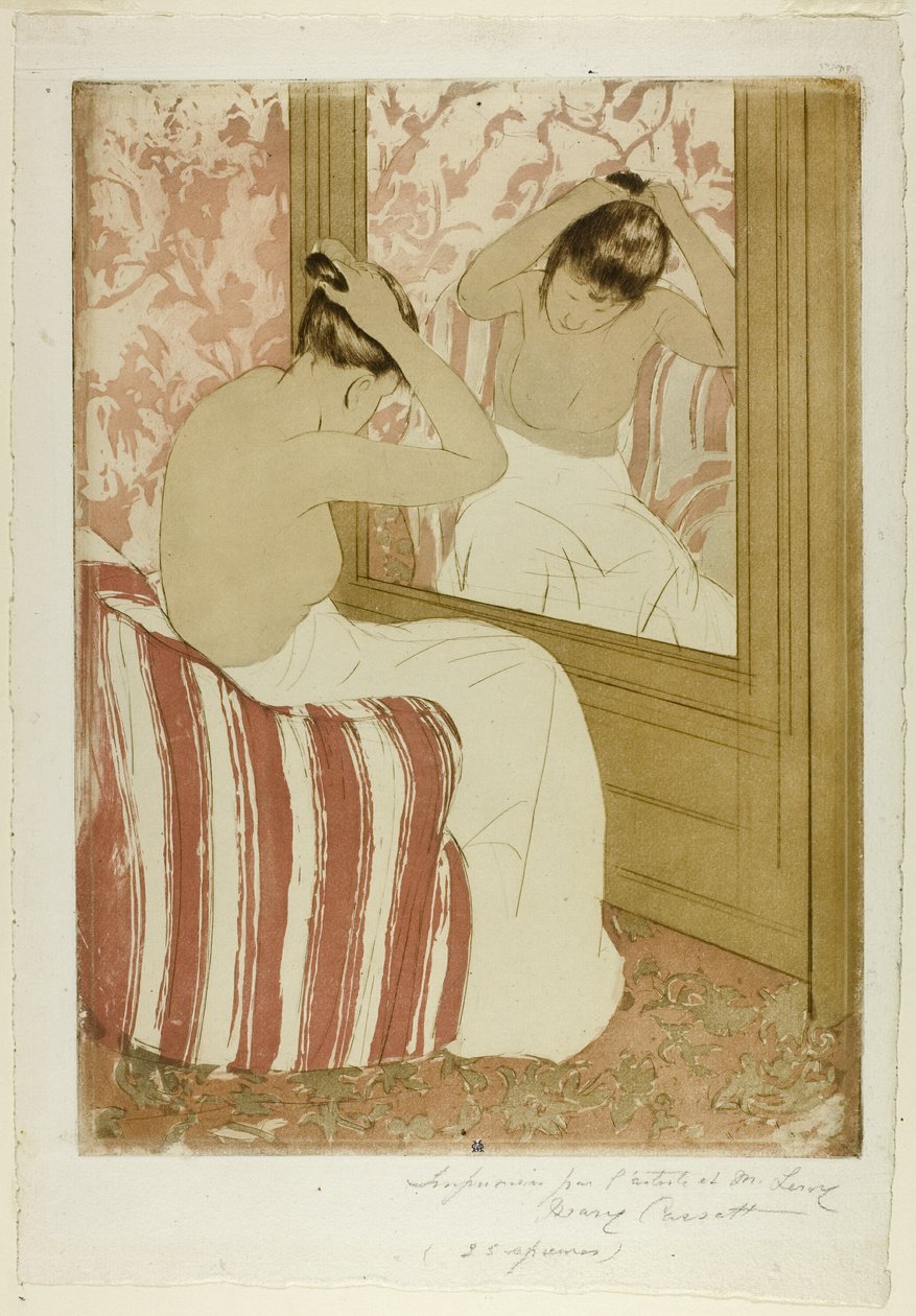 Coiffuren af Mary Cassatt