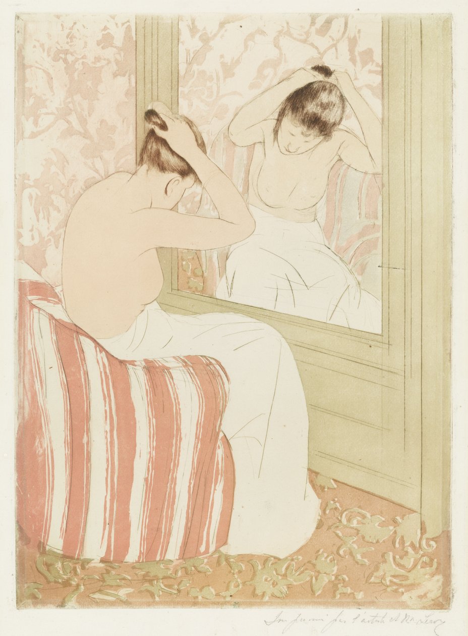 The Coiffure af Mary Cassatt
