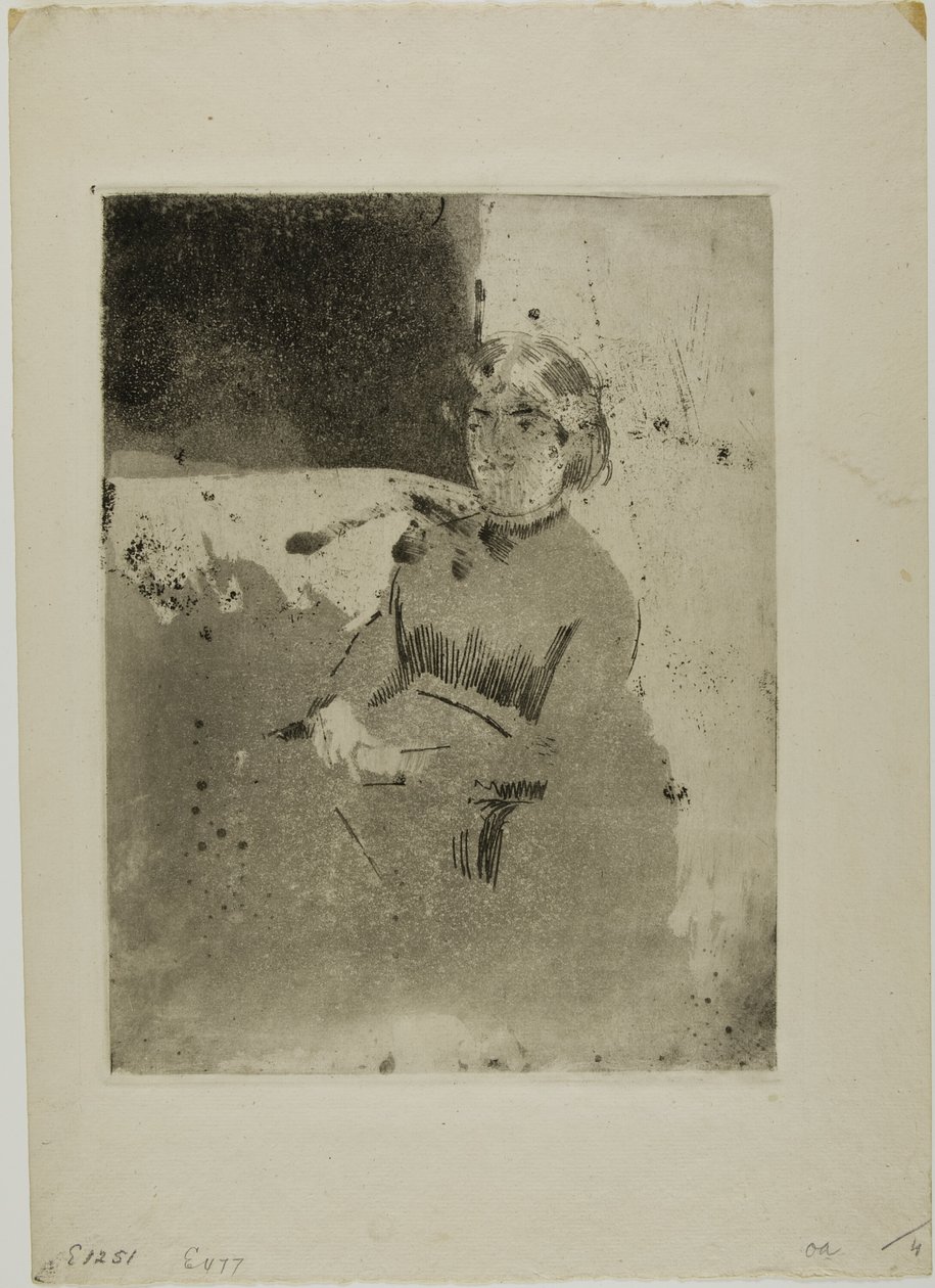 Hjørnet af sofaen (nr. 1) af Mary Cassatt
