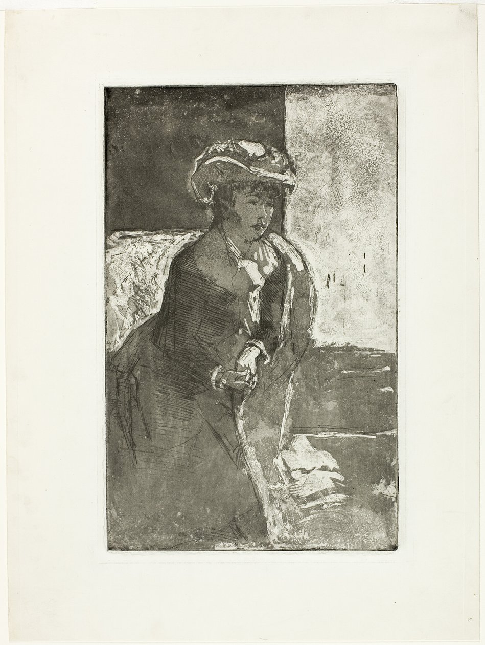 Sofaens hjørne, nr. 3 af Mary Cassatt