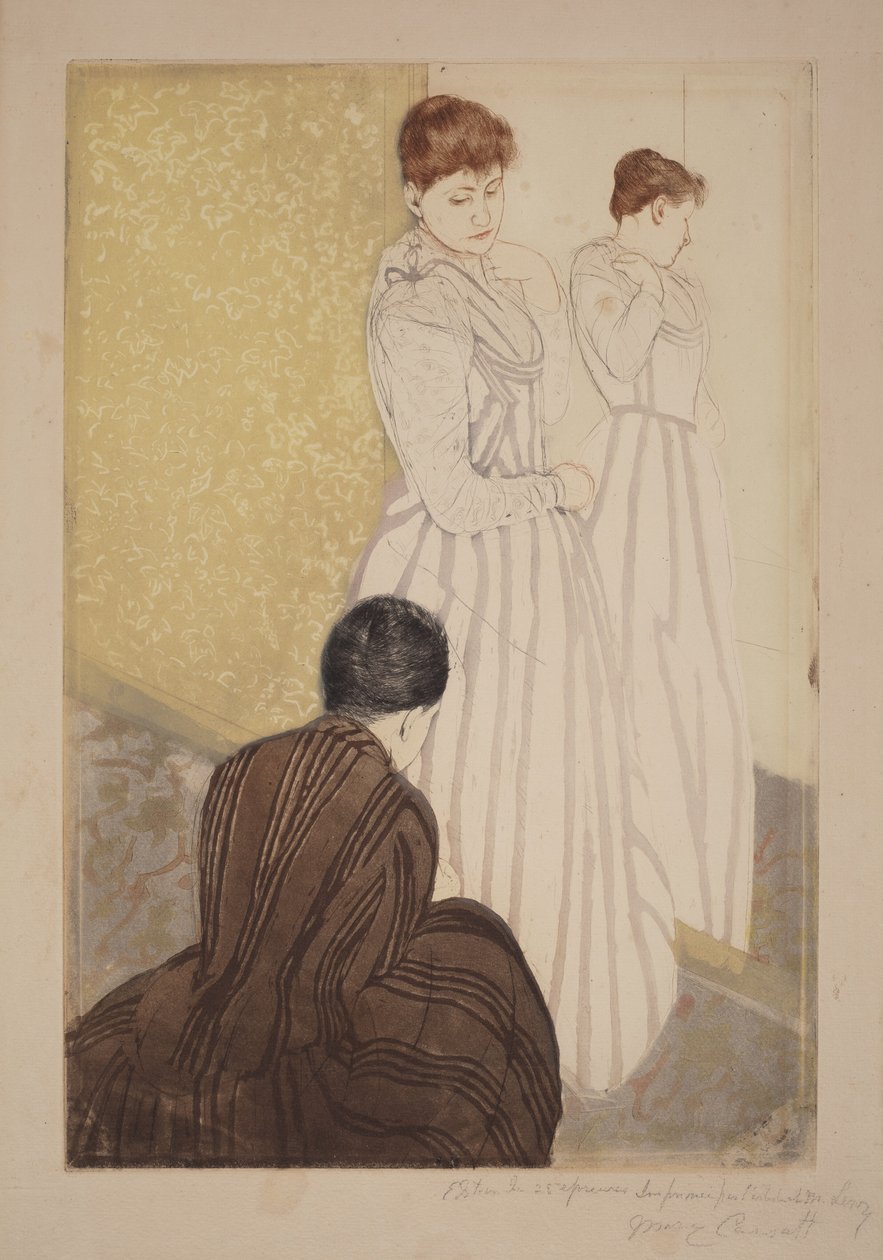 Prøvningen af Mary Cassatt