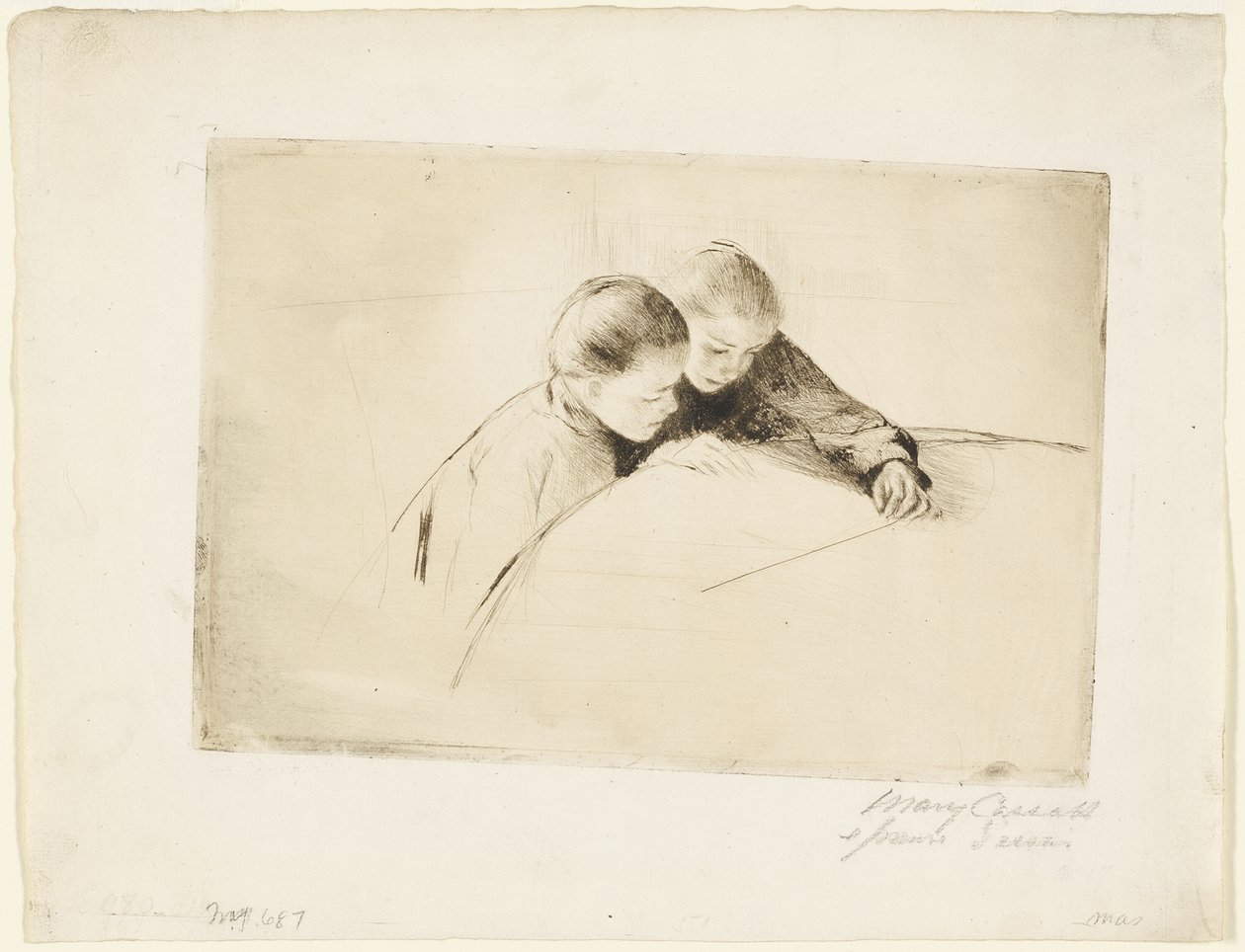 Kortet af Mary Cassatt