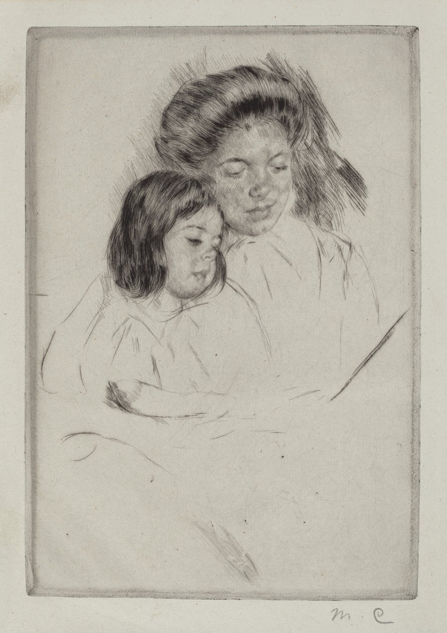Billedbogen nr. 1, ca. 1901. af Mary Cassatt