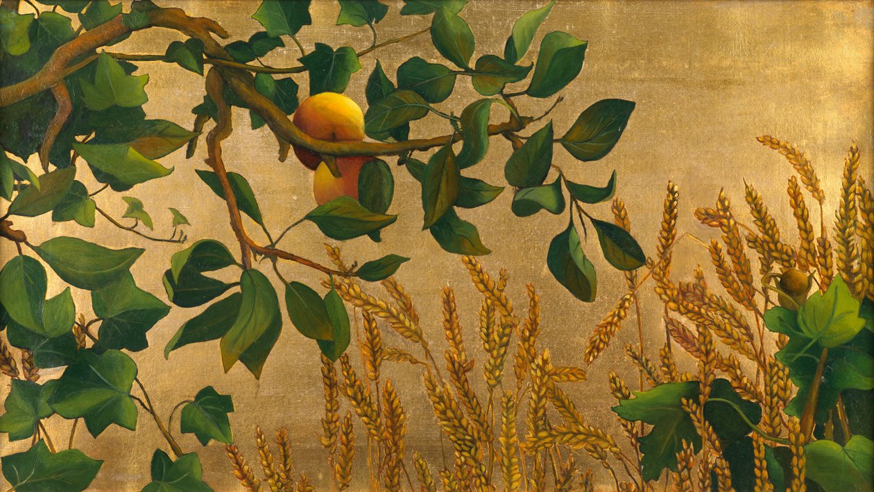 Efterår (olie på lærred) af Mary E. Williams