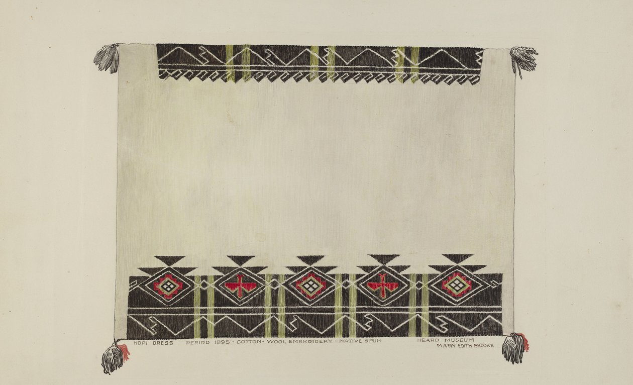 Indisk tæppe af Mary Edith Brooks