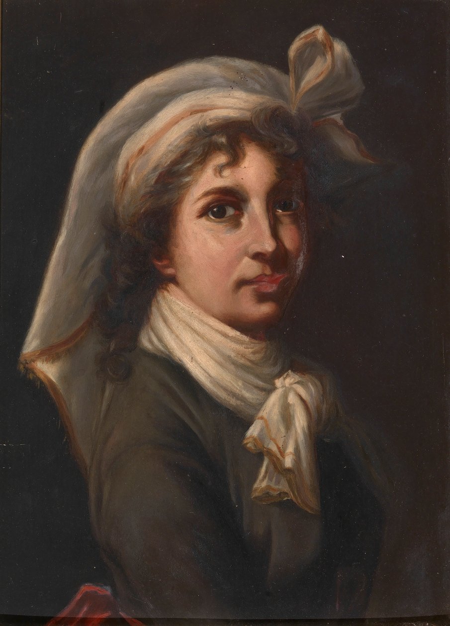 Portræt af en pige. af Mary Henry