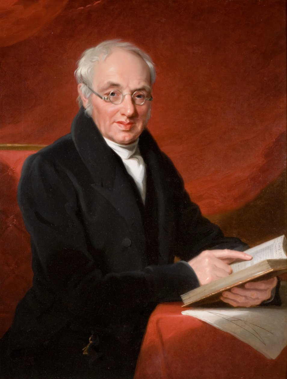 Portræt af Thomas Wright Hill, 1831. af Mary Martha Pearson