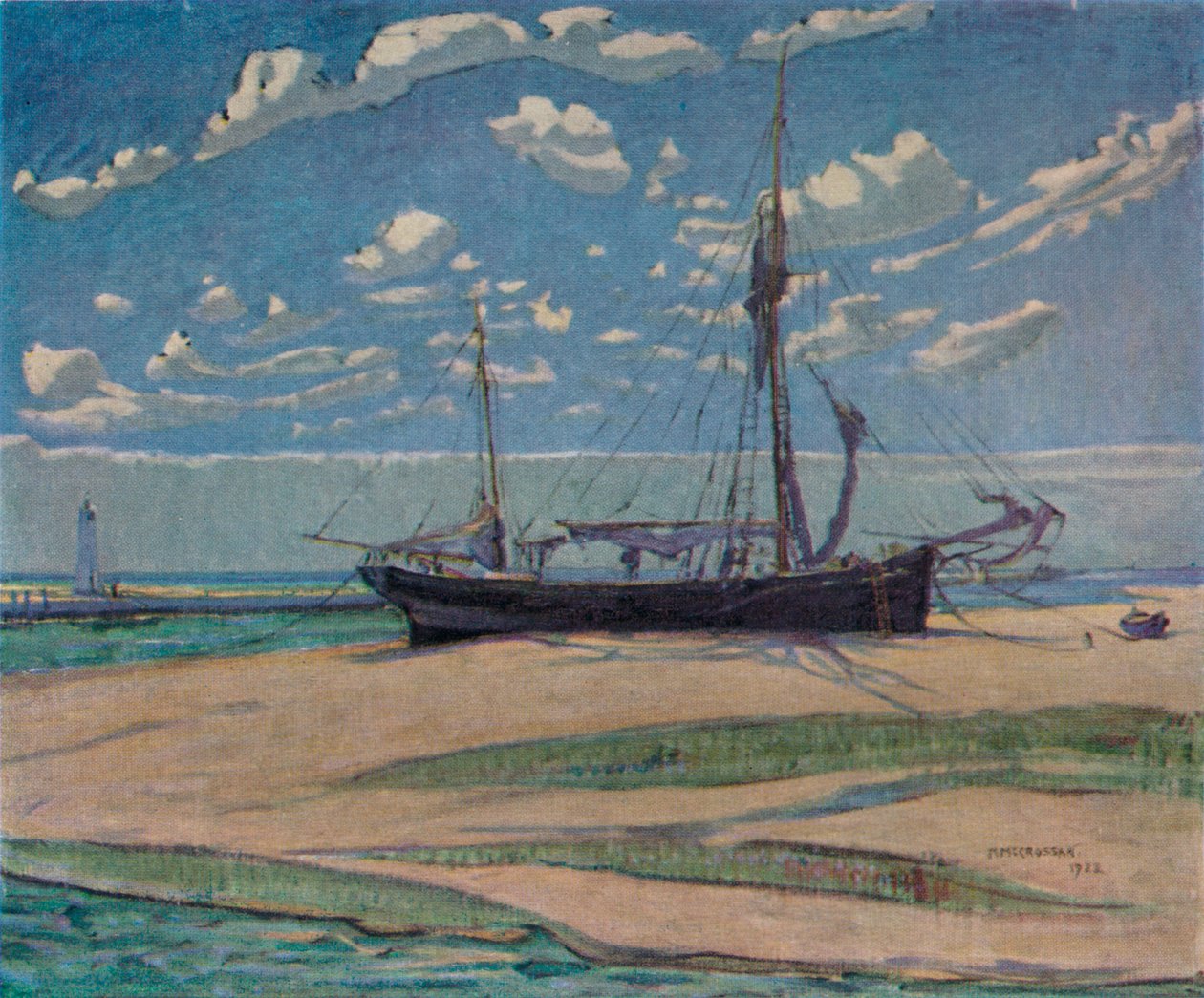 Sea Piece, 1922 af Mary McCrossan