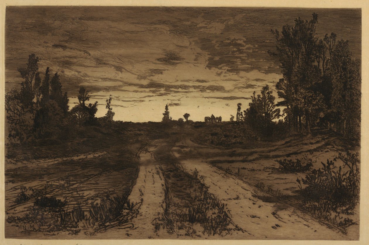 Tusmørke af Mary Nimmo Moran