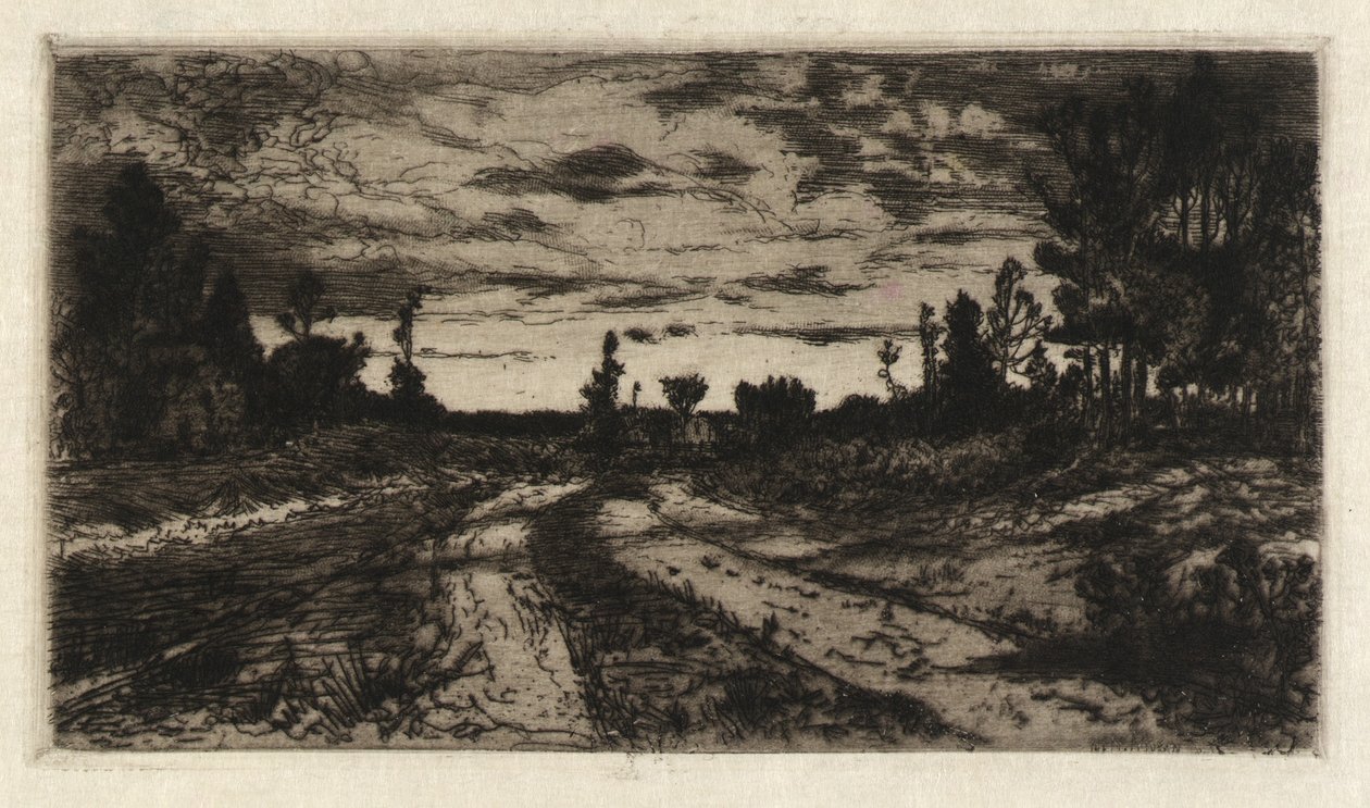Tusmørke af Mary Nimmo Moran