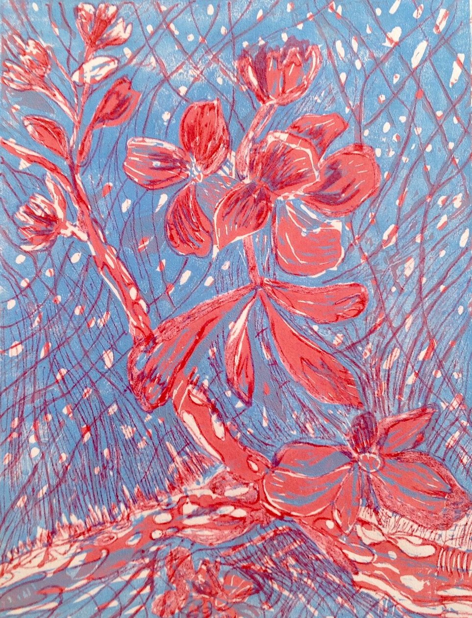 Mandelblomst af Mary Smith