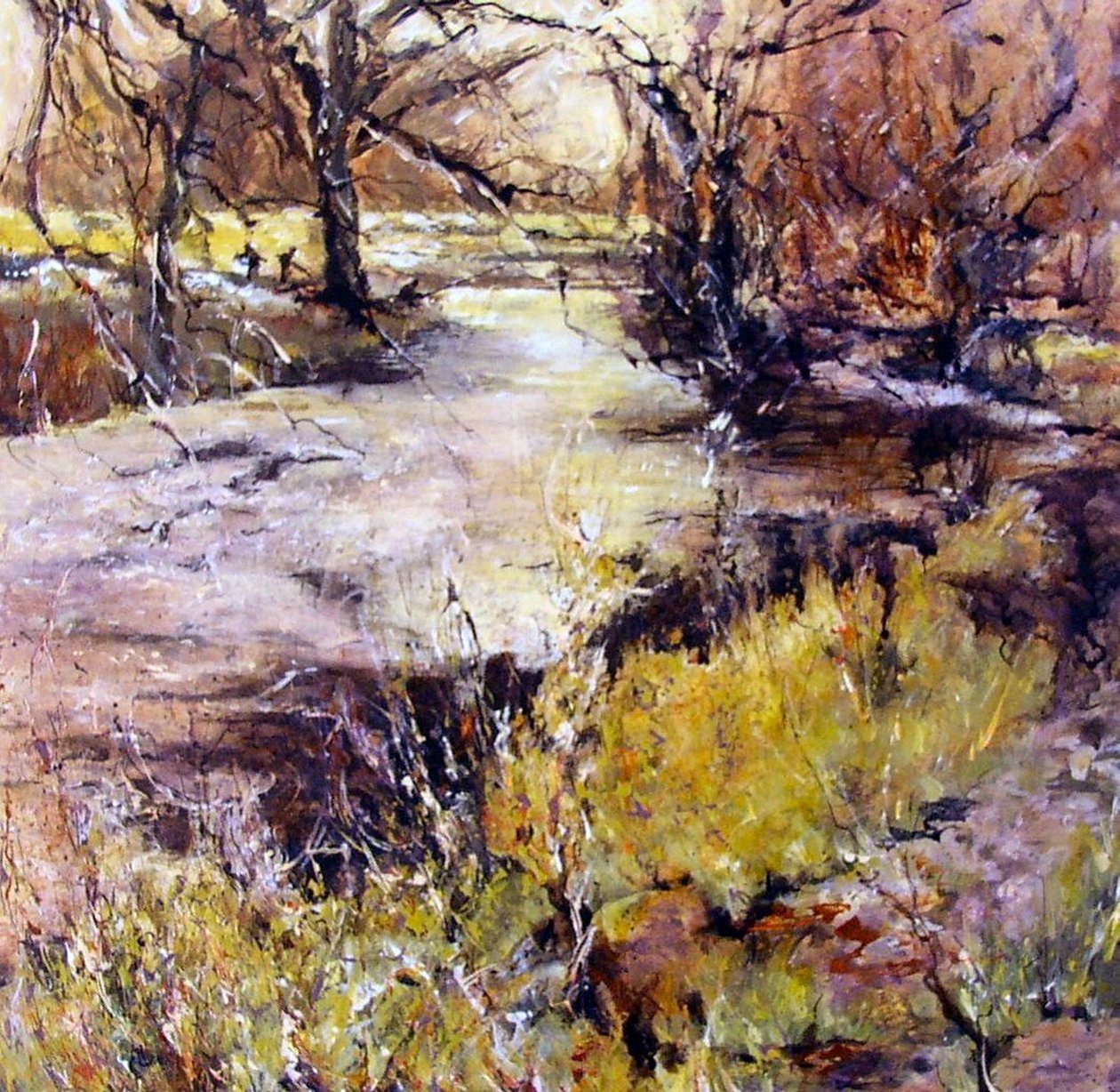 Fiskeri i Wolfscote dale af Mary Smith