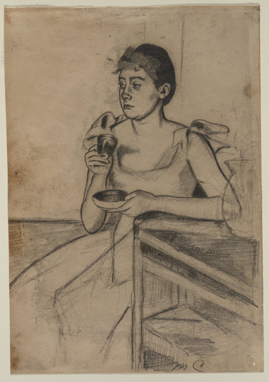 Eftermiddagskaffe af Mary Cassatt