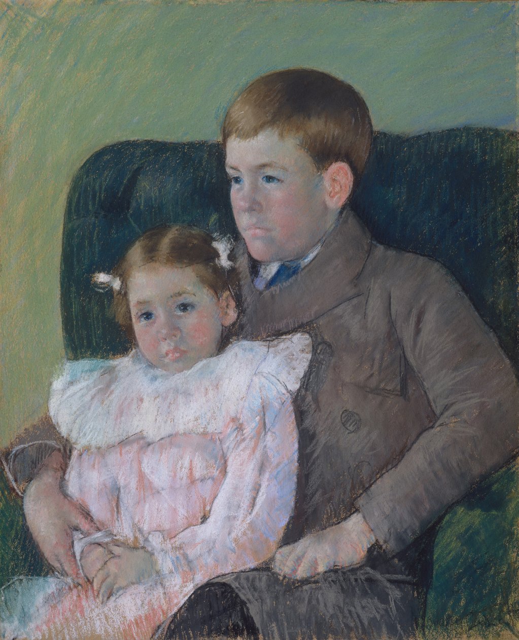 Gardner og Ellen Mary Cassatt af Mary Stevenson Cassatt