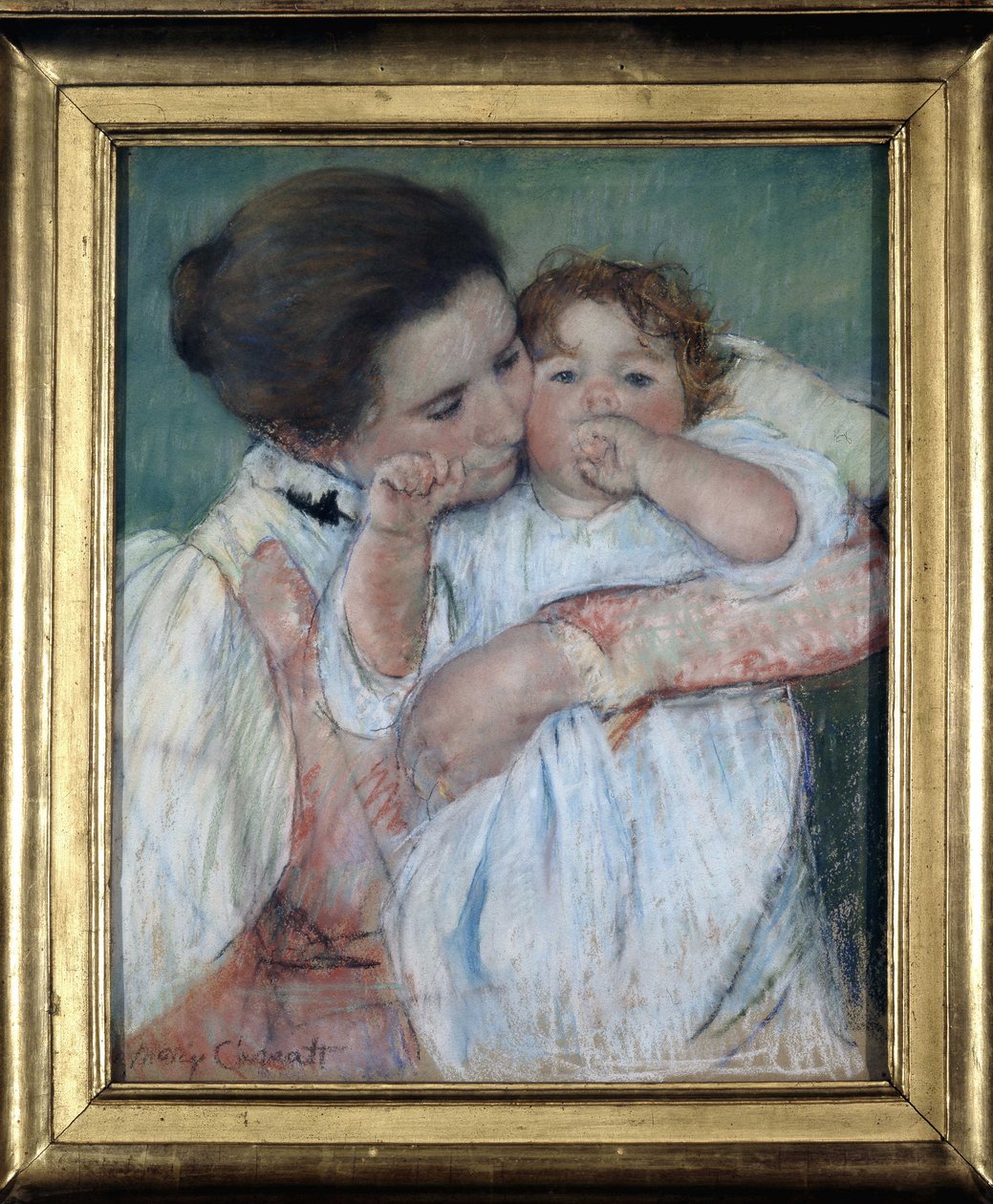 Mor og barn - af Mary Cassatt, Musee d