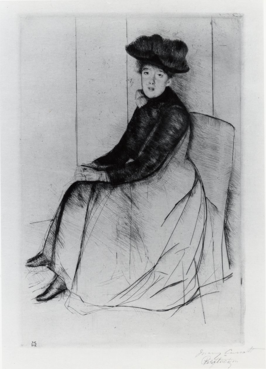 Afspejling af Mary Stevenson Cassatt