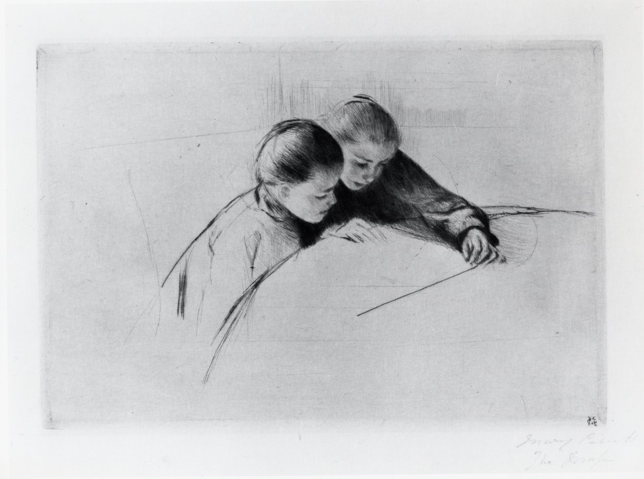 Kortet eller lektionen af Mary Stevenson Cassatt