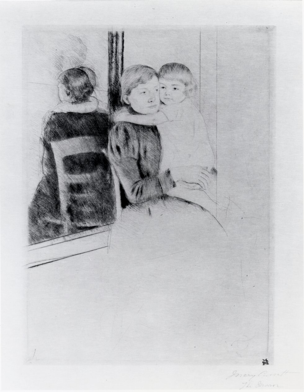 Spejlet af Mary Stevenson Cassatt