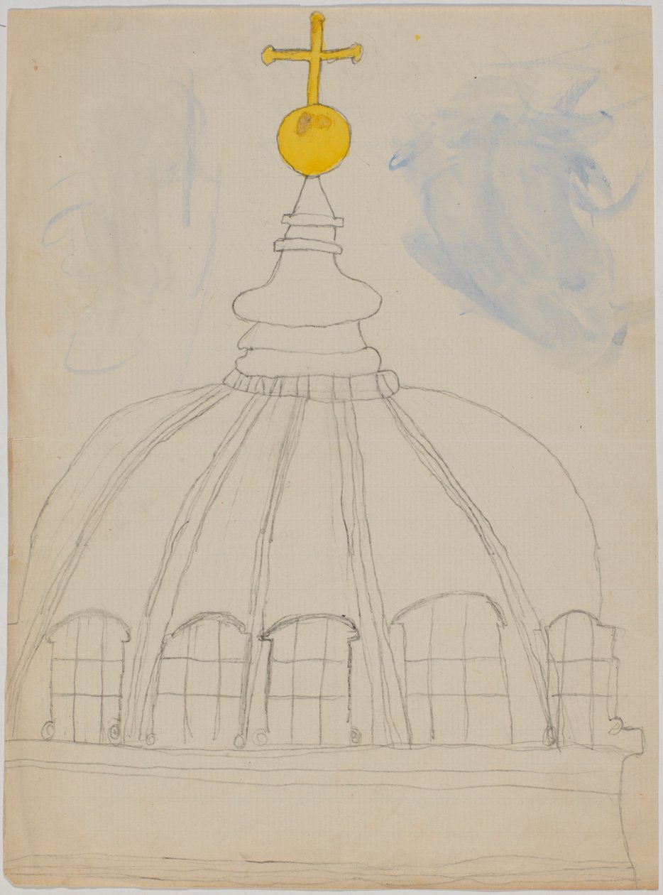 Ball of the Cathedral, 1868. af Mary Vaux Walcott