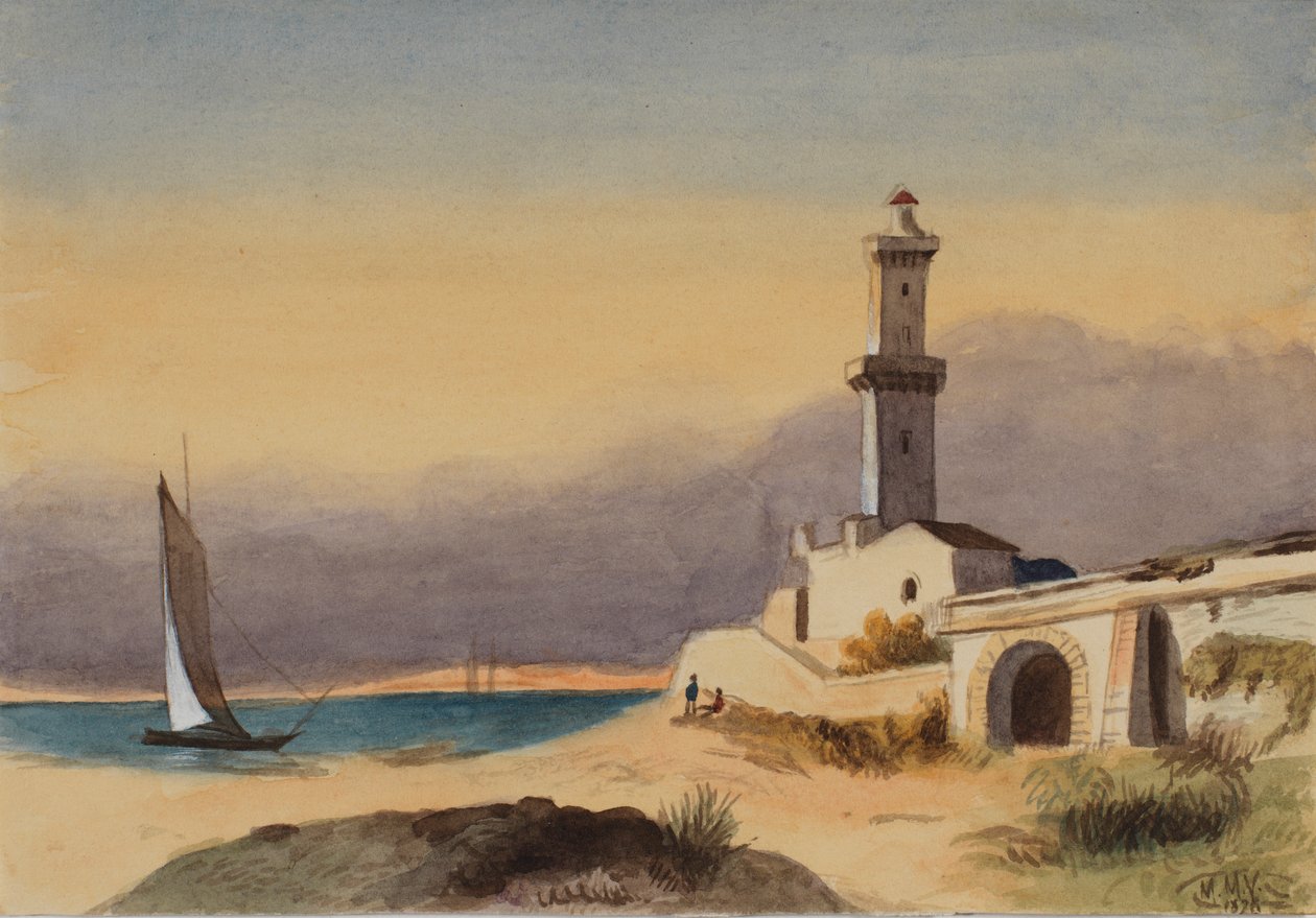 Uden titel (landskab) af Mary Vaux Walcott