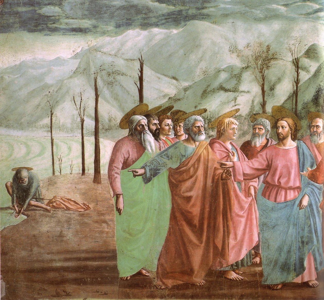 Mønt i fiskens mund af Masaccio