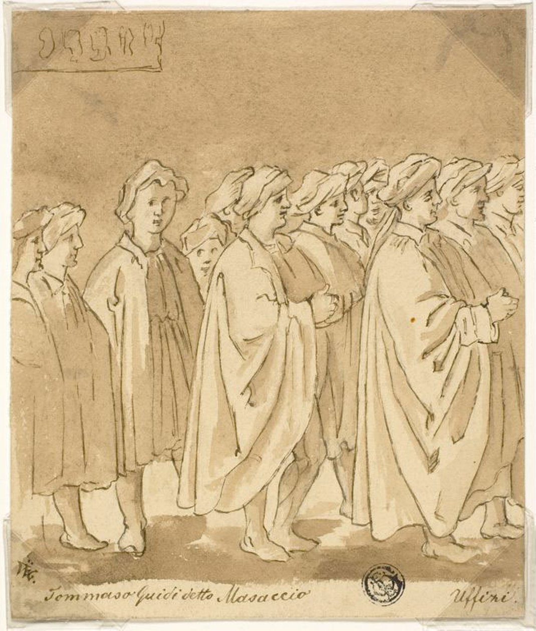 Procession af figurer af Masaccio