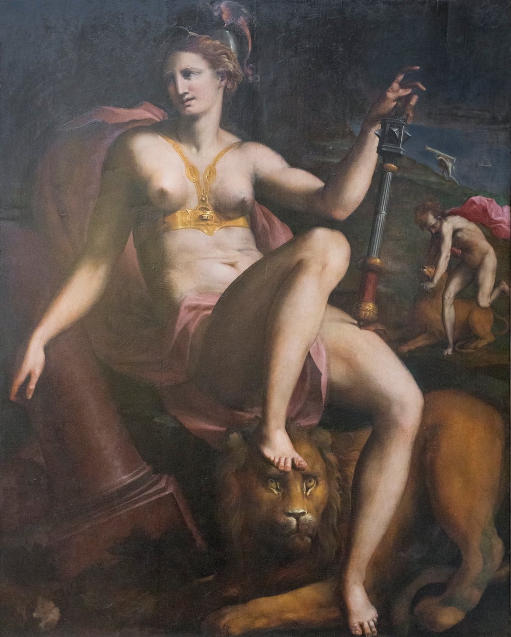 Allegori om styrke af Maso da San Friano
