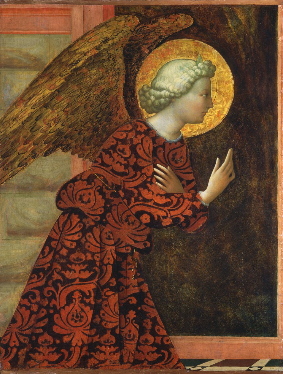 Bebudelses engel af Tommaso Masolino da Panicale