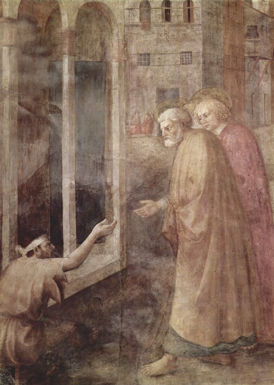 Brancacci Chapel fresco cyklus af Tommaso Masolino da Panicale