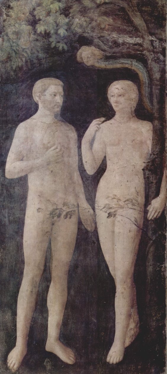 Adam og Eva af Masolino da Panicale