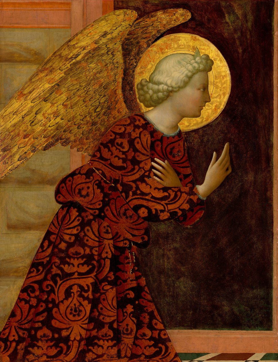 Ærkeenglen Gabriel af Masolino da Panicale
