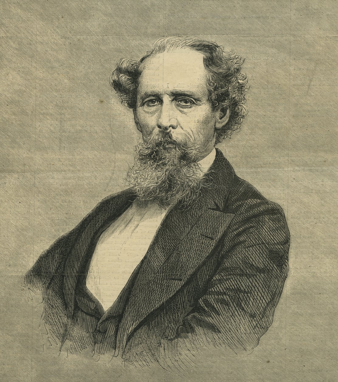 Charles Dickens, for Harpers Weekly af Mason and Co.