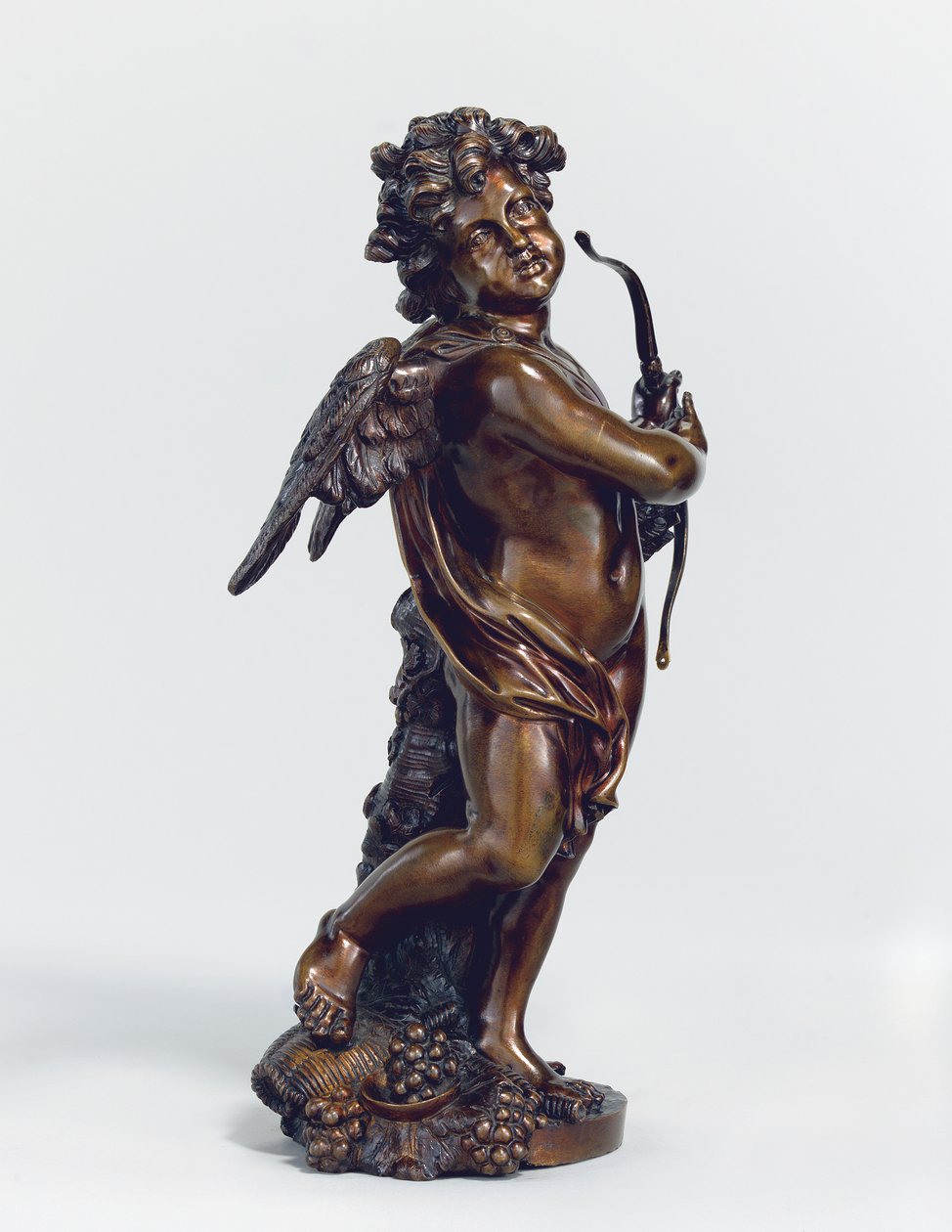 En figur af Amor, ca. 1700 (bronze) af Massimiliano Benzi Soldani