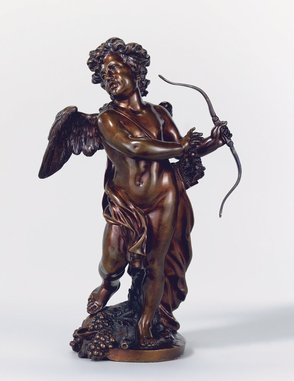 En figur af Amor, ca. 1700 (bronze) af Massimiliano Benzi Soldani