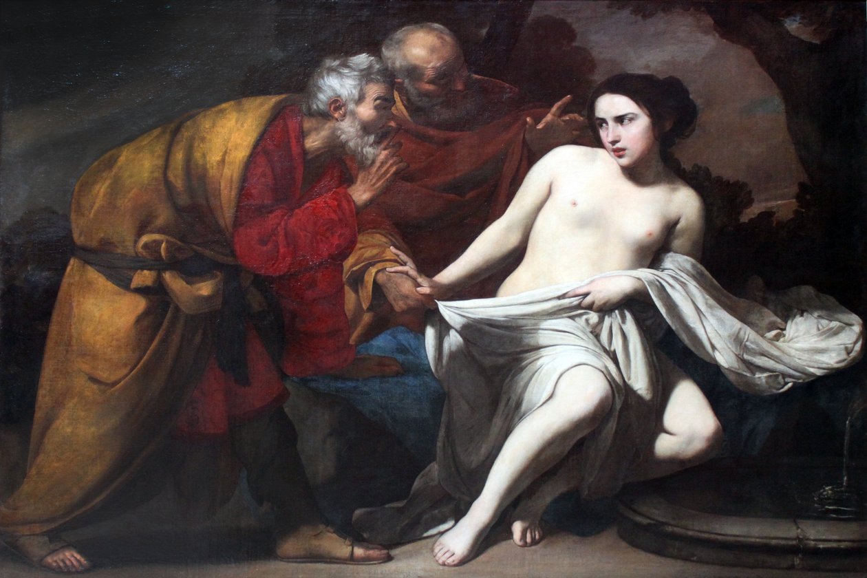 Susanna og de ældste af Massimo Stanzione